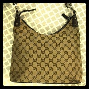 Classic Logo Gucci Small Hobo